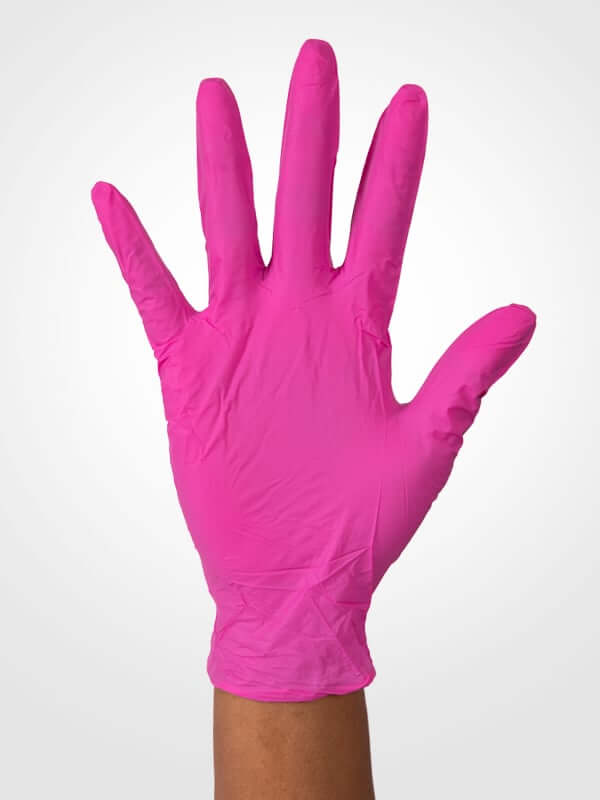 AURELIA® Blush® Gants en nitrile sans poudre - Petit (200) Rose - (Caisse de 10 paq.)