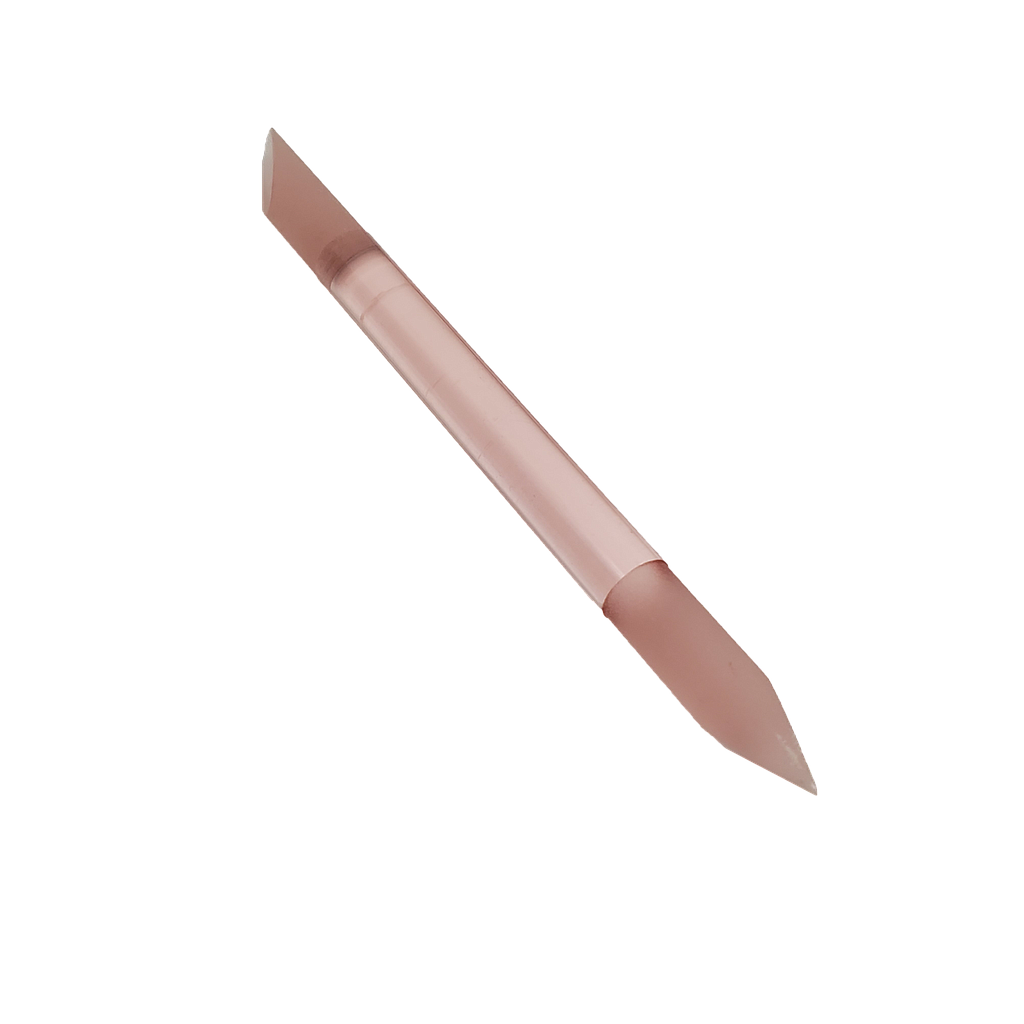 PODOCURE® Pousse Cuticules en Verre Trempé  9cm (1) Rose