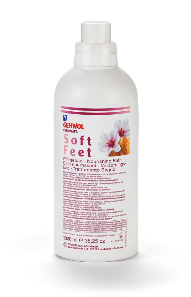 [GEP151261200] GEHWOL® FUSSKRAFT® Soft Feet Bain Nourrissant 1000 ml