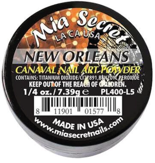 [PL400-L5] MIA SECRET® Poudre Acrylique Carnaval - New Orleans 1/4 oz
