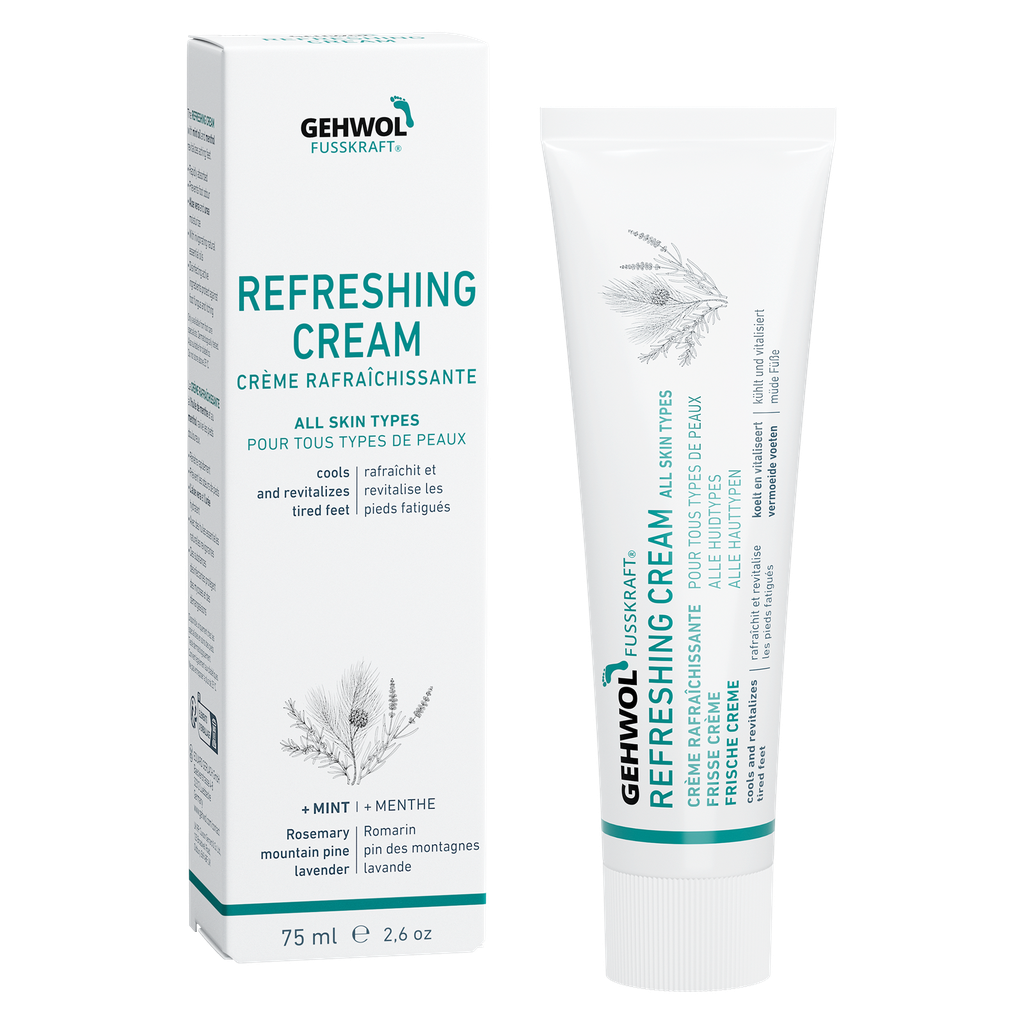 [GE 161040501] GEHWOL® FUSSKRAFT® Crème Rafraîchissante - Menthe 75 ml