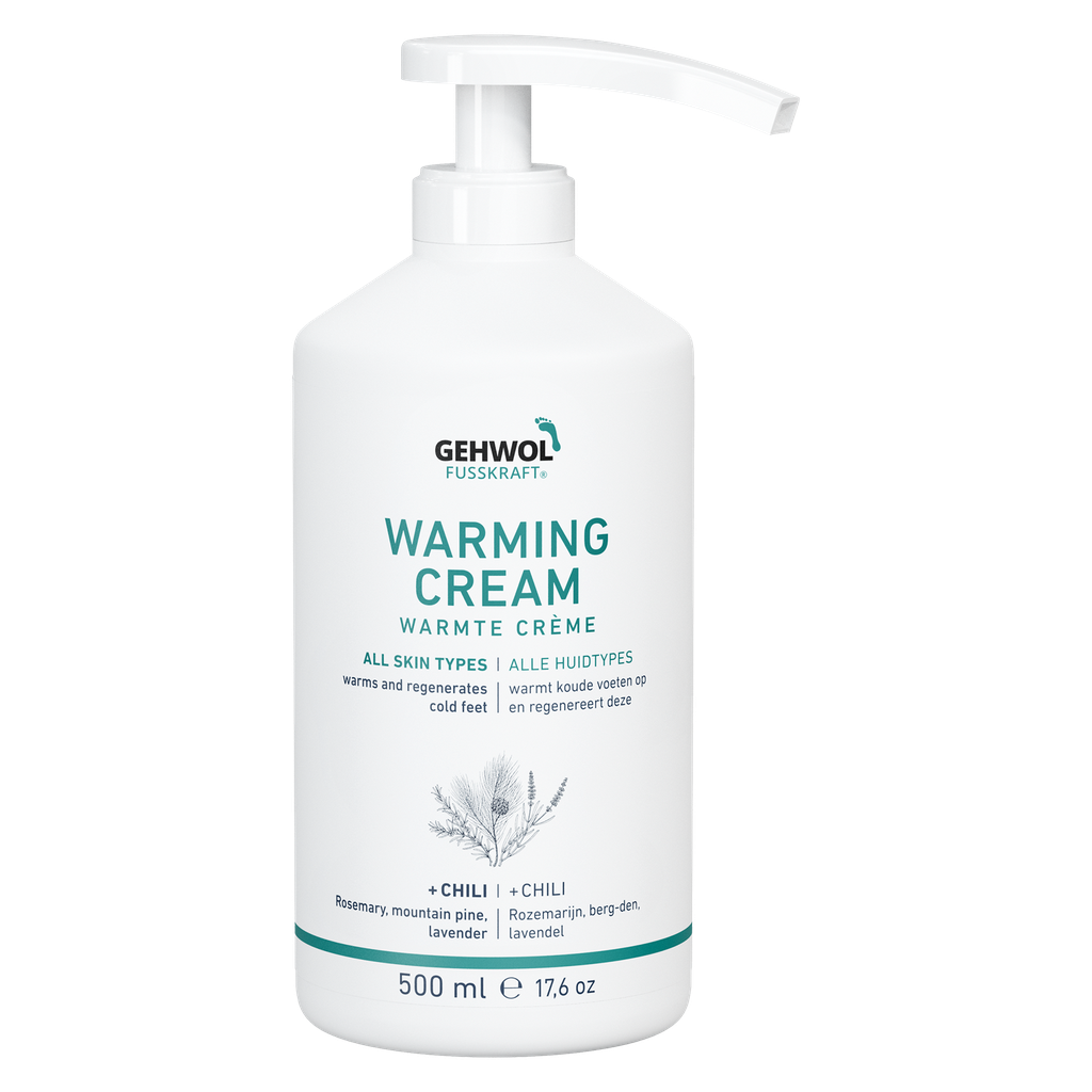 [GE1112311] GEHWOL® FUSSKRAFT® Warming cream (with pump) 500 ml (Red)