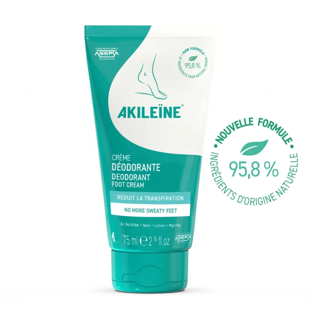 [AK-2309] AKILÉÏNE® Crème Anti-Transpirante Déodorante 75 ml