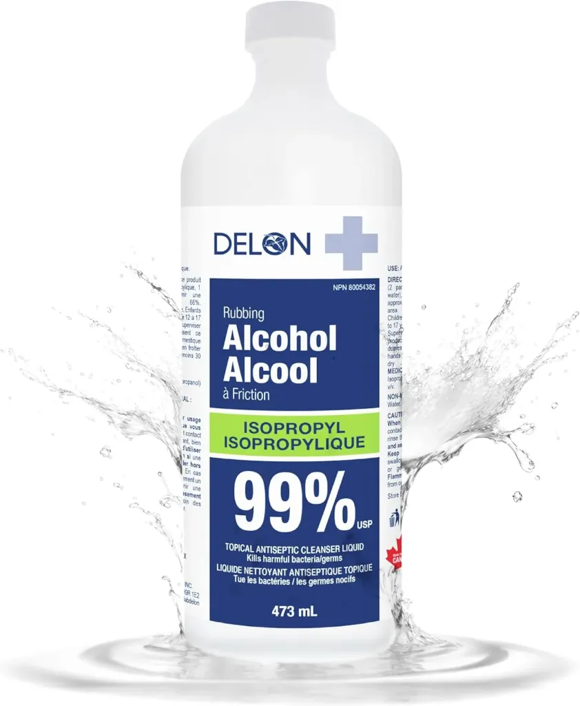 [D901R-1DELON] Delon Alcool Rub Alc IPA 99% USP Roud - 473 ml